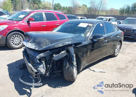 2015 Infiniti Q50 Premium z USA, uszkodzony, nr VIN JN1BV7AR0FM411998